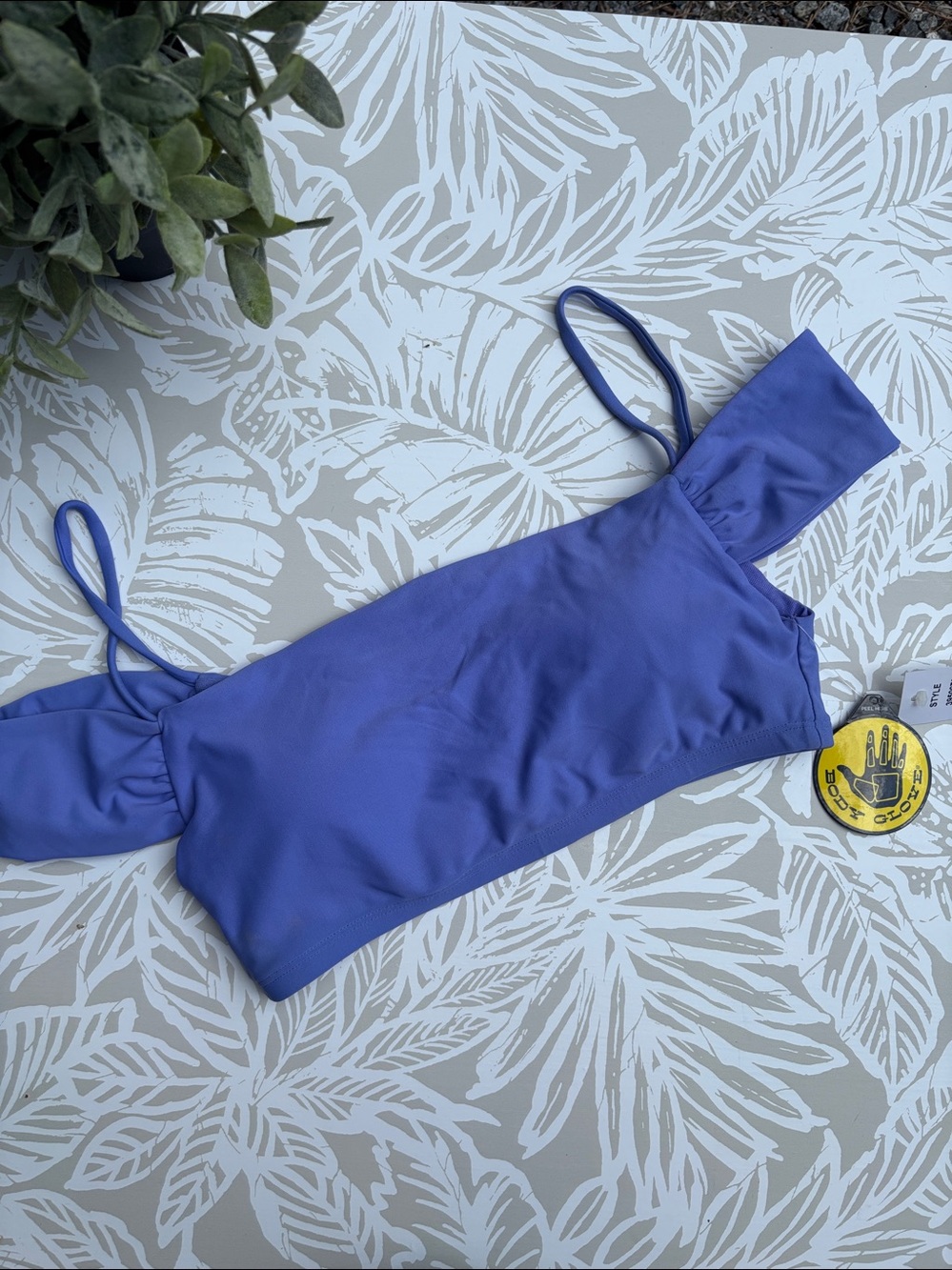 Body Glove | off The Shoulder Yellow Bikini Top